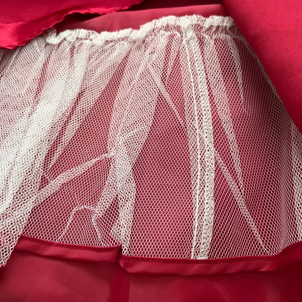 ❌SOLD❌ NWT Jona Michelle Red Glitter Party Dress - Picture 6 of 8